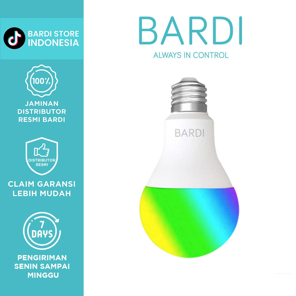 BARDI BUNDLING Smart LIGHT BULB RGBWW 12W Wifi Wireless IoT - Home Automation Lampu Tidur Kekinian - 1…