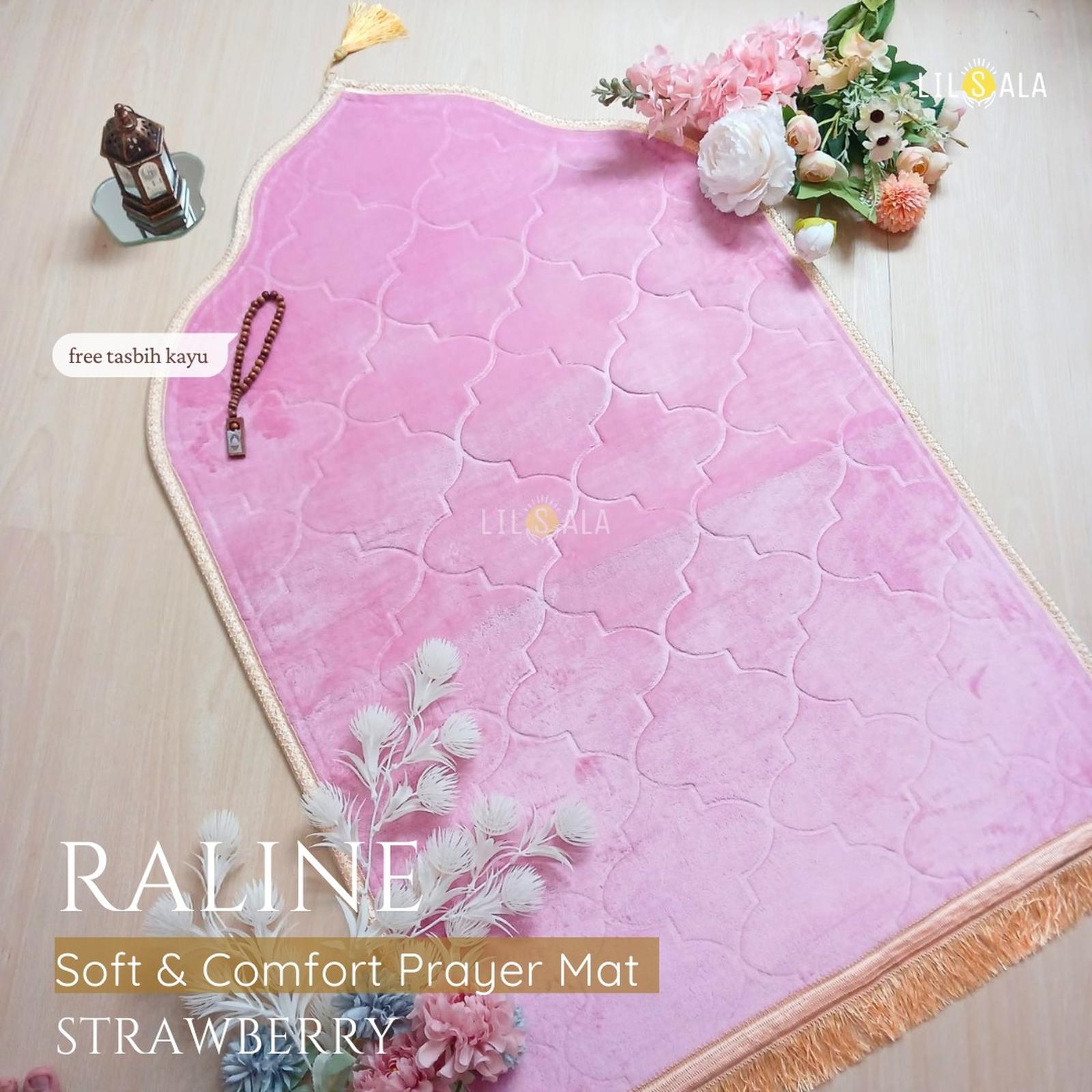 [RAFA] Sajadah Motif Polos Kubah Embossed Tebal Antislip Premium Kubah Cantik Hadiah Parcel Seserahan…