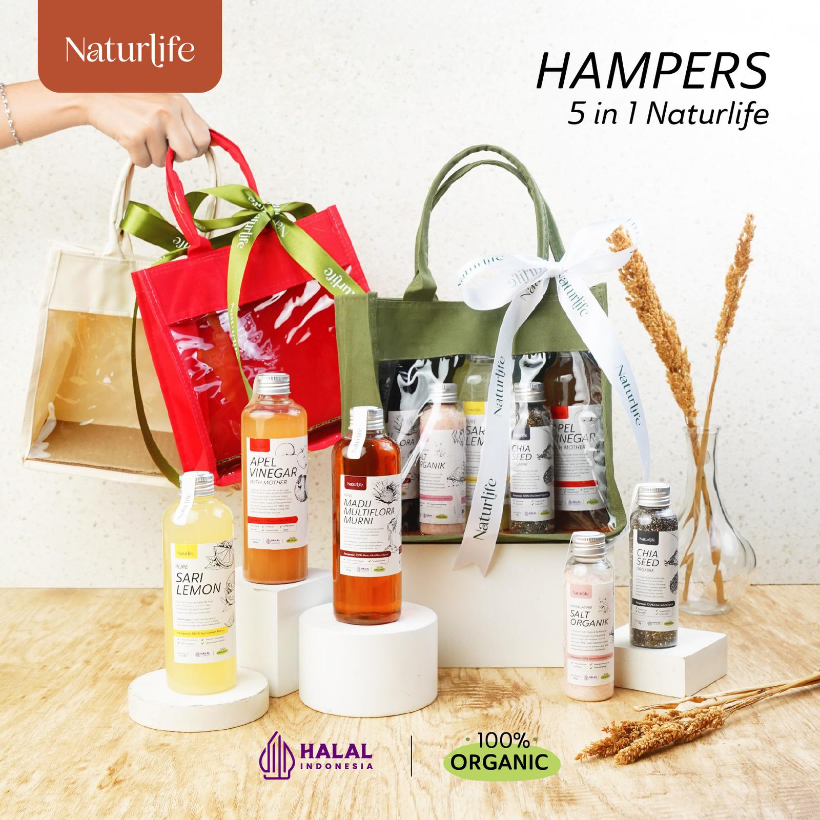 NATURLIFE HAMPERS TOTEBAG HIDUP SEHAT / hadiah HAMPERS
