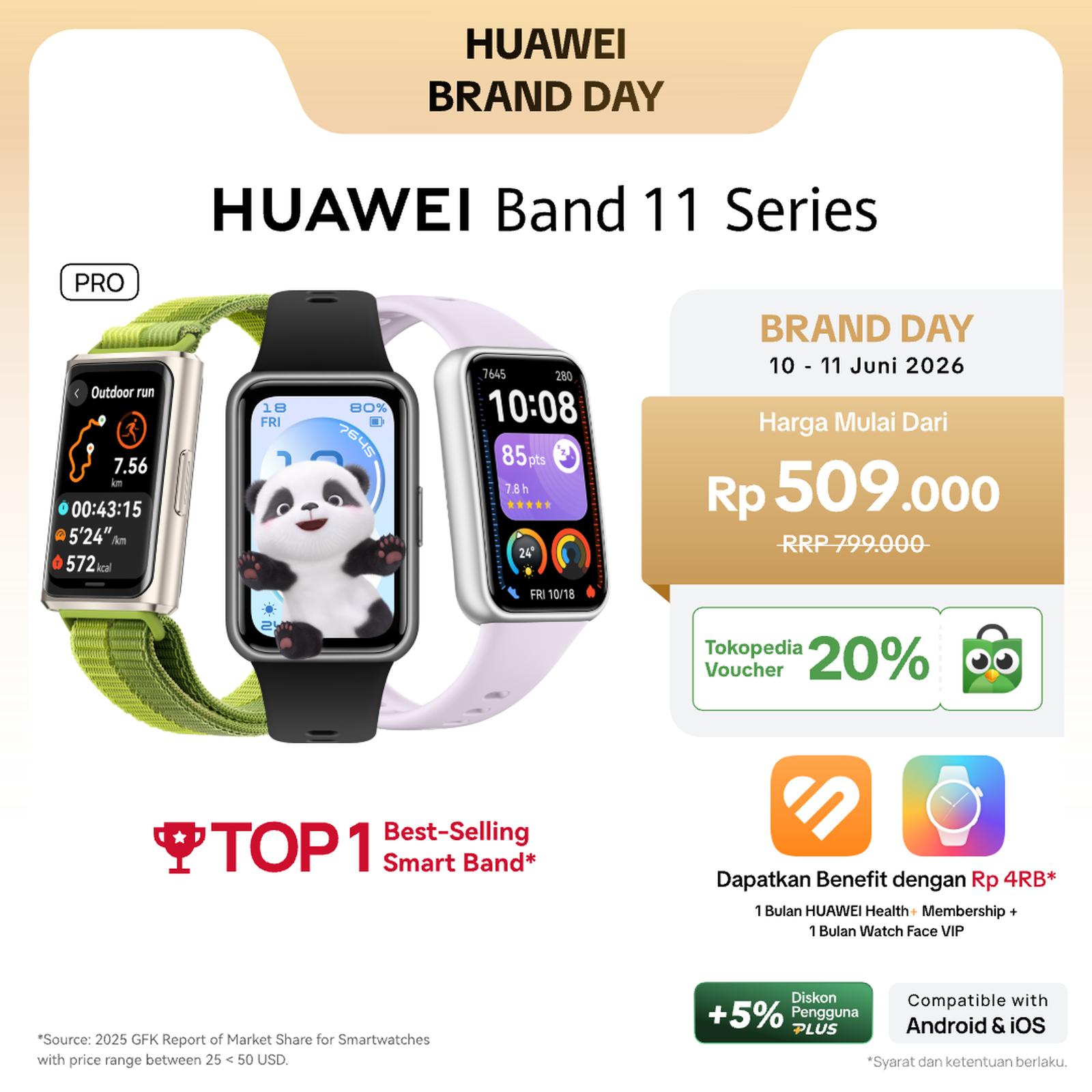 HUAWEI Band 11 Series / 1.62”AMOLED Display