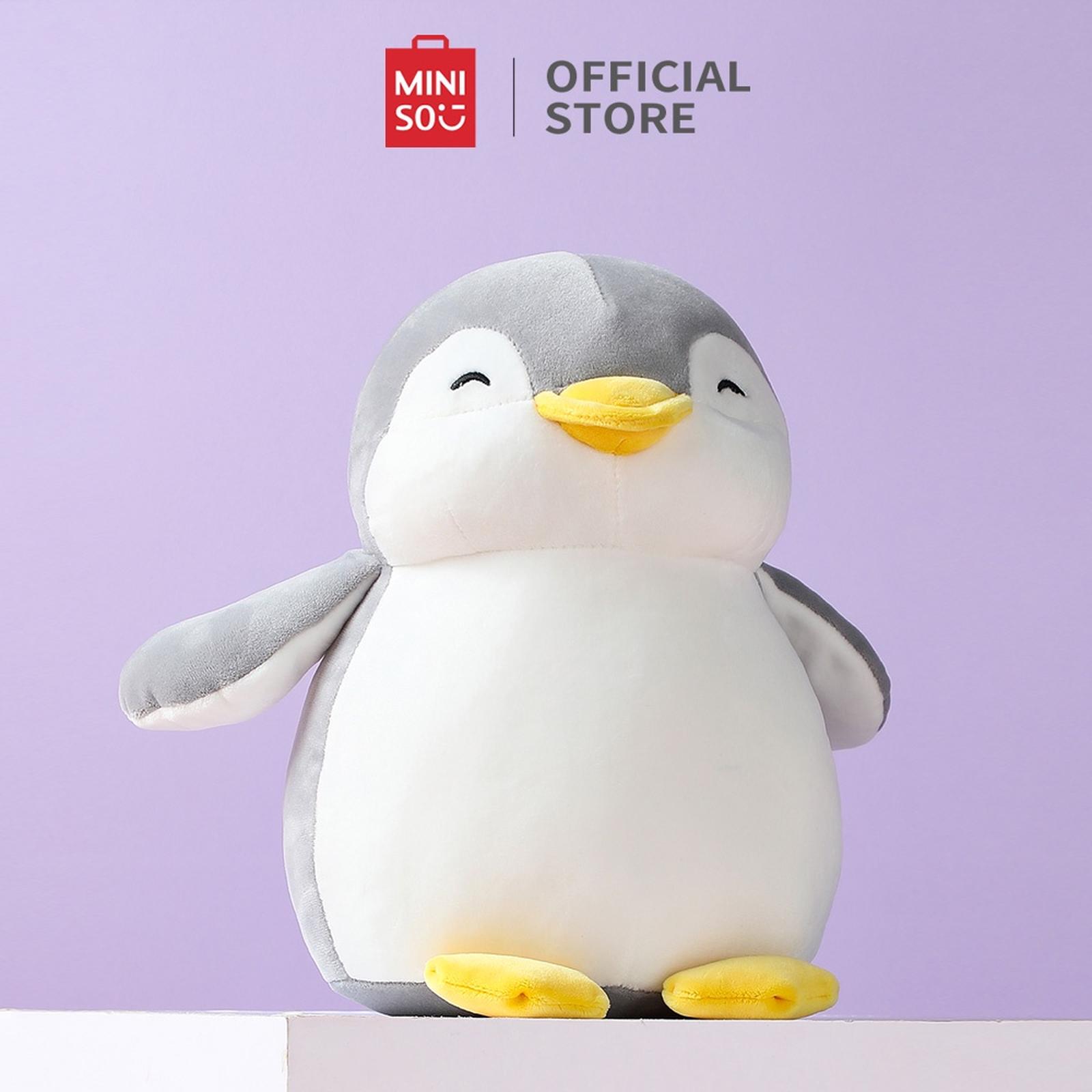 Miniso Official Boneka Small Penguin Plush Toy Boneka Lucu mainan anak boneka lucu lembut boneka gemoy…