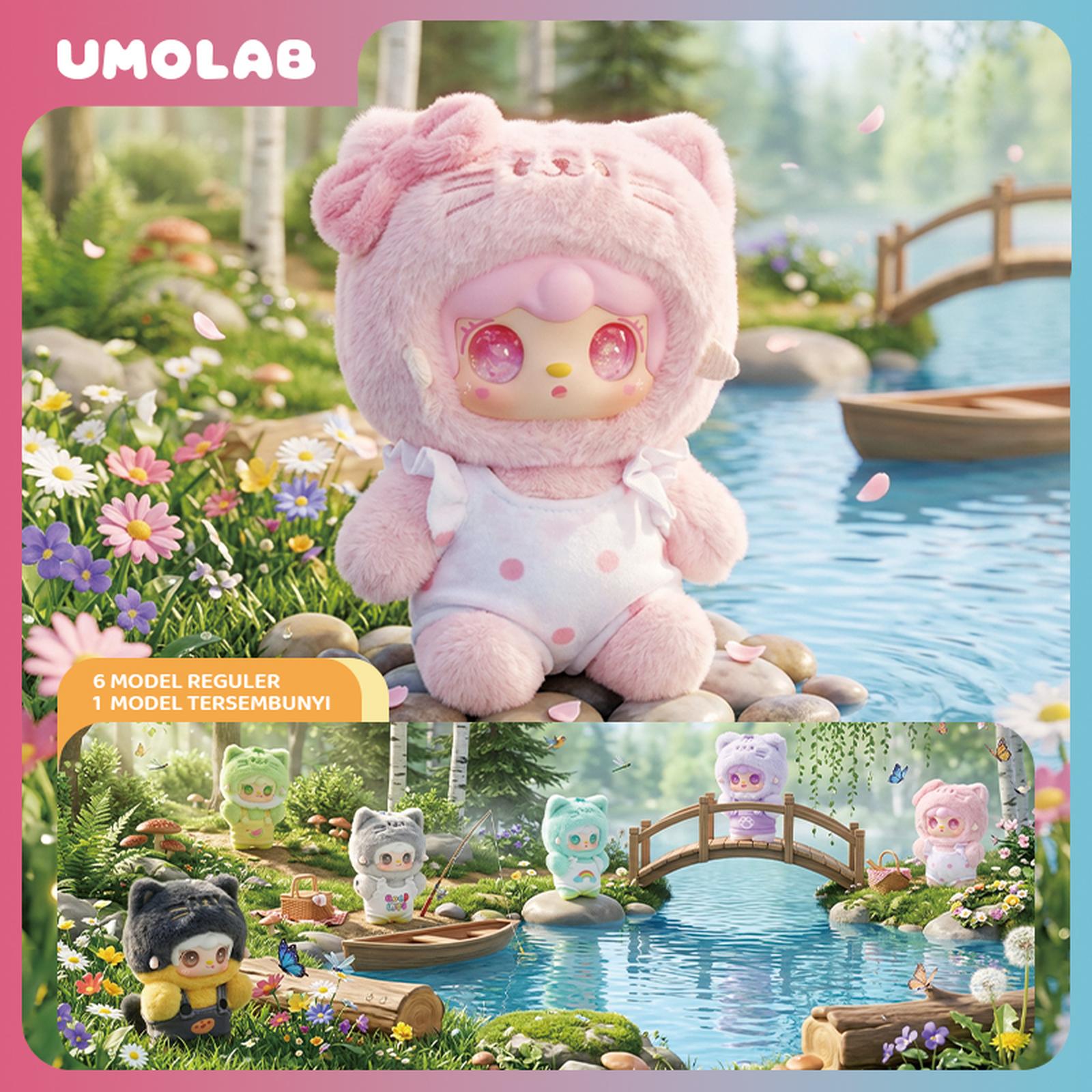 Yooki V12 Meow Meow Summer Party / Pesta Musim Panas Series|Blind Box Gantungan Boneka Super Gemes|Aks…