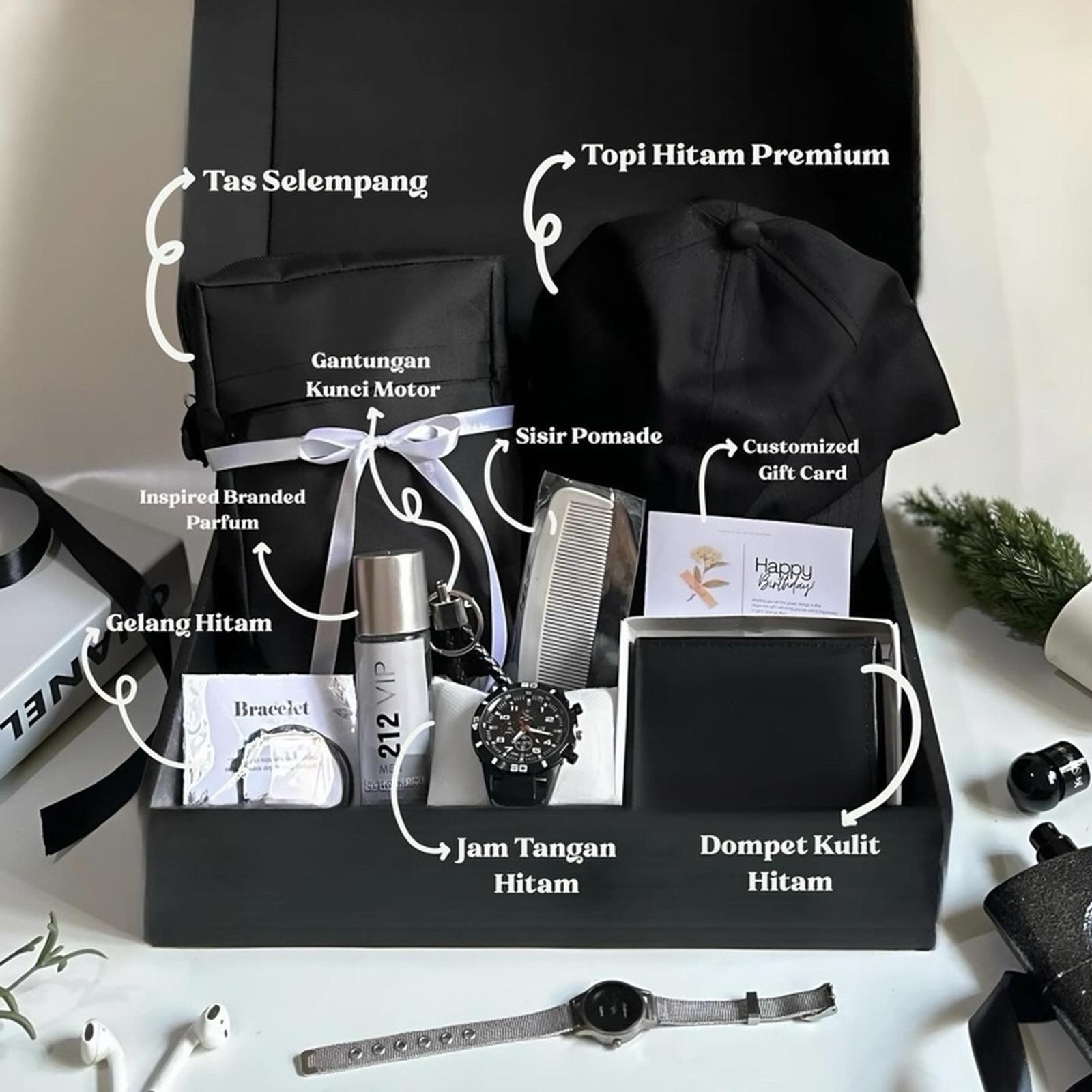 Kadodibox (SPECIAL MEN) Kado Cowok Ulang Tahun hadiah box set cowok Kado Pacar Cowok Ultah wisuda